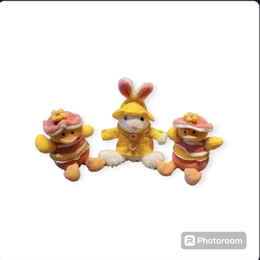 Gund Ducks and Gallerie Rabbit
